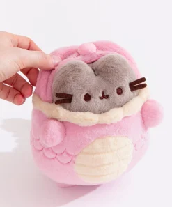 Pusheen Plush & Squisheens>Baby Pink Year of the Dragon Plush
