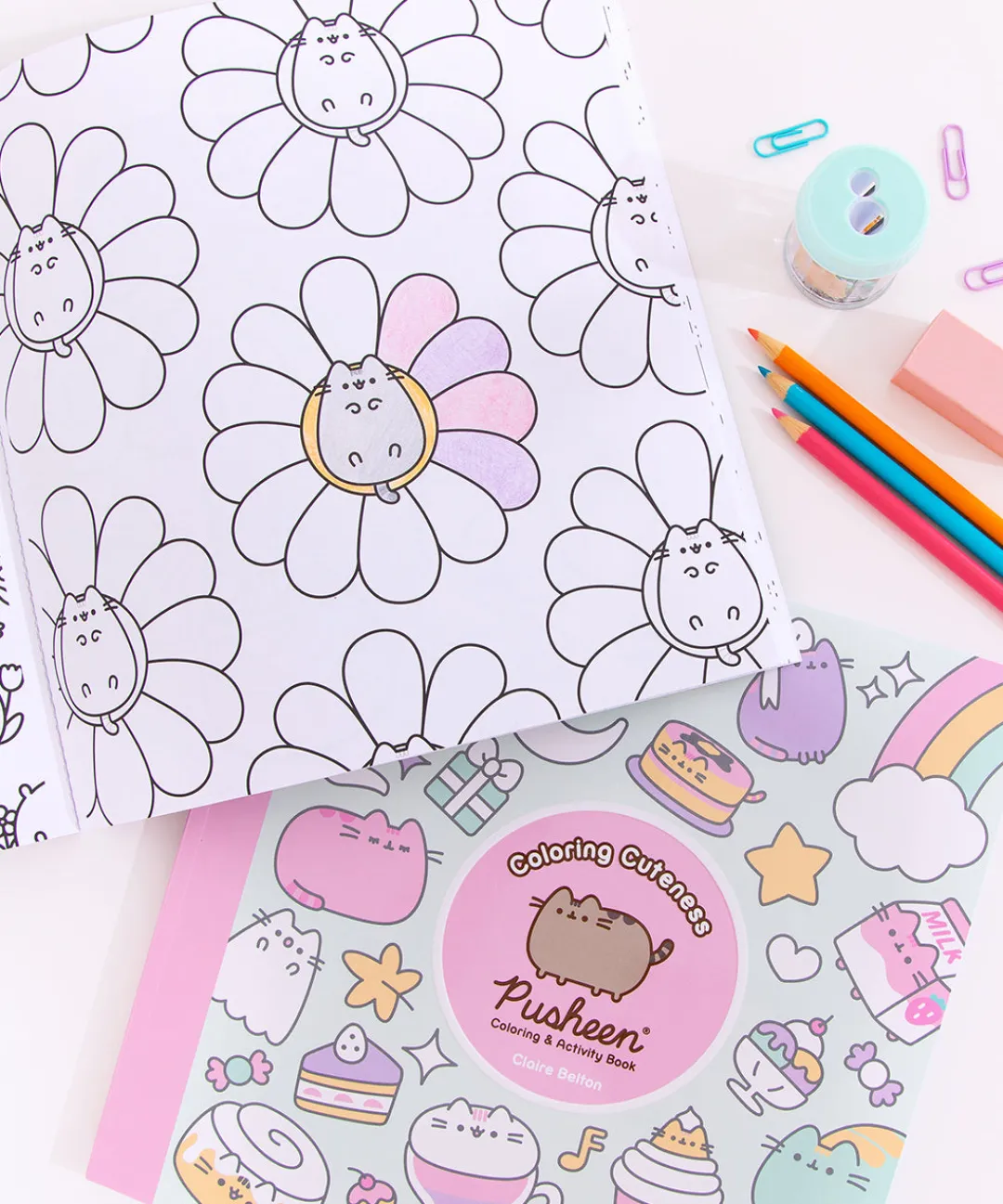 Pusheen Books & Stationery>Coloring Cuteness: A Coloring & Activity Book