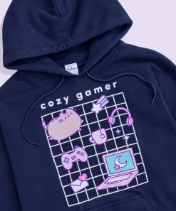 Pusheen Gaming|Guys & Unisex>Gaming Hoodie
