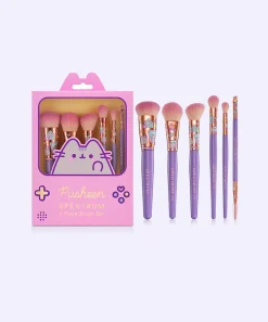 Pusheen Bed & Bath|Beauty & Skincare>Gaming 6-Piece Makeup Brush Set