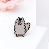 Pusheen Pins & Keychains>Little Sister Stormy Pin