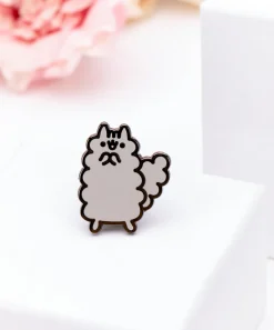 Pusheen Pins & Keychains>Little Sister Stormy Pin