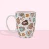 Pusheen Kitchen & Pet>Christmas Cookie & Friends Mug