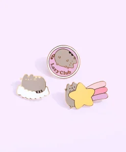 Pusheen Pins & Keychains><noscript><img width=