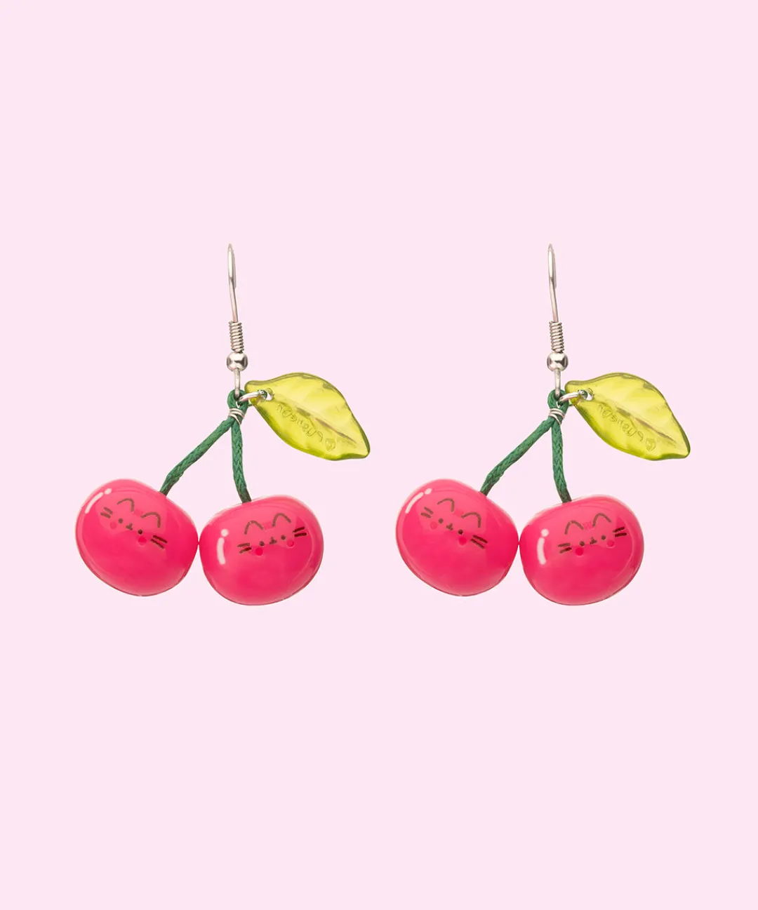 Pusheen Fruits|Jewelry>Fruits Cherry Dangle Earrings