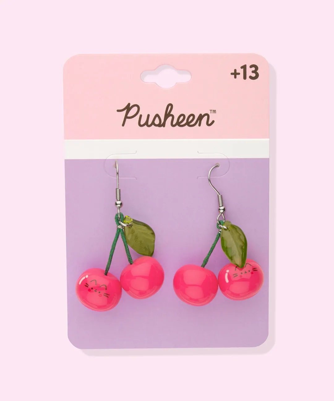 Pusheen Fruits|Jewelry>Fruits Cherry Dangle Earrings