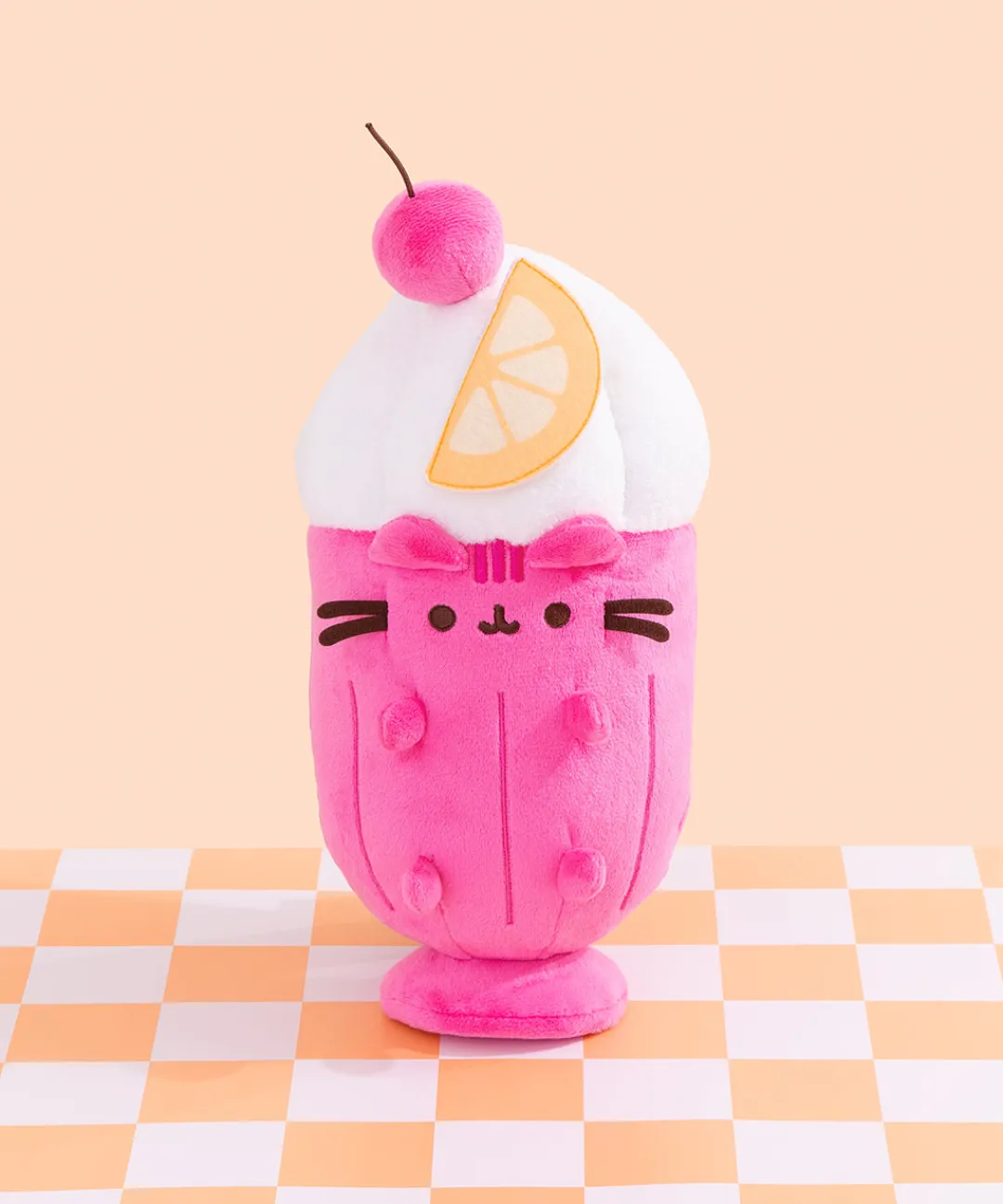 Pusheen Plush & Squisheens|Fruits>Fruits Fruit Parfait Plush
