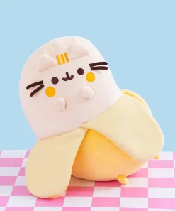 Pusheen Plush & Squisheens|Fruits>Fruits Scented Banana Squisheen Plush