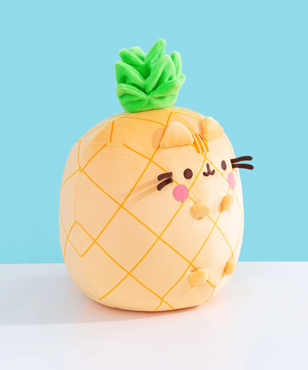 Pusheen Plush & Squisheens|Fruits>Fruits Scented Pineapple Squisheen Plush