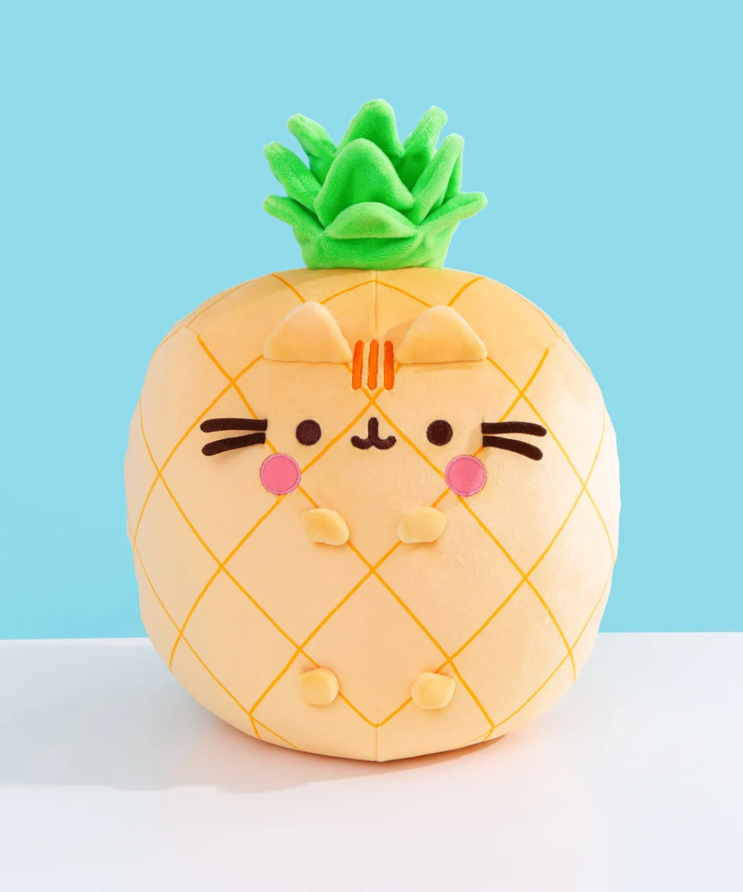 Pusheen Plush & Squisheens|Fruits>Fruits Scented Pineapple Squisheen Plush