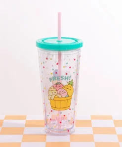 Pusheen Office & Tech|Kitchen & Pet>Fruits Tumbler