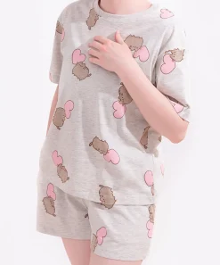 Pusheen Ladies|Lounge & Sleep>Hearts Pajama Set