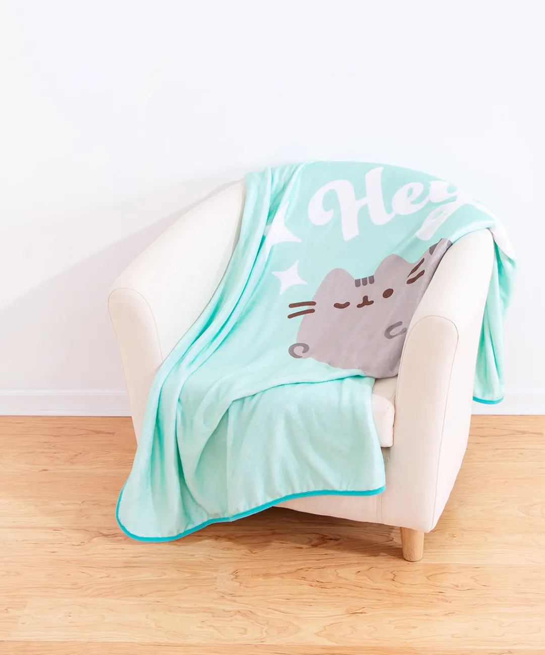 Pusheen Bed & Bath>Hey Throw Blanket