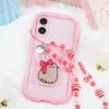 Pusheen Office & Tech>Holiday Beaded Phone Charm