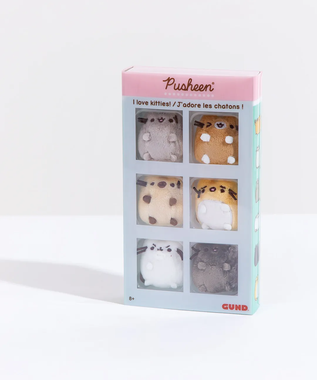 Pusheen Plush & Squisheens>I Love Kitties Plush Collectors Set