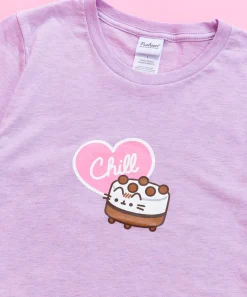 Pusheen Ice Cream|Guys & Unisex>Ice Cream Cake Unisex Tee