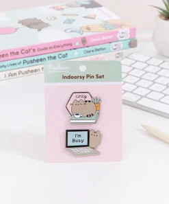 Pusheen Jewelry|Ice Cream>Indoorsy Pin Set