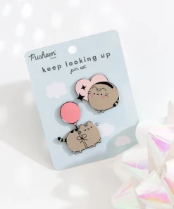 Pusheen Pins & Keychains><noscript><img width=