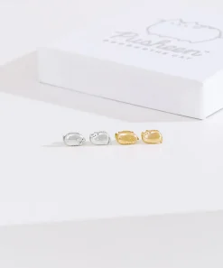 Pusheen Jewelry>Lazy Stud Earrings