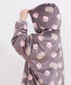 Pusheen Guys & Unisex|Hoodies & Sweaters>Macaron Wearable Blanket Hoodie
