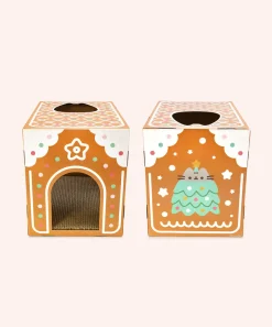 Pusheen Kitchen & Pet>Pet Gingerbread House Scratcher