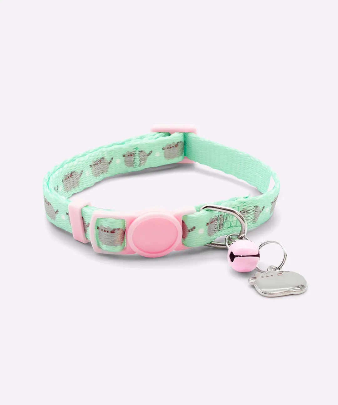 Pusheen Kitchen & Pet>Pet Pink & Mint Pet Collar