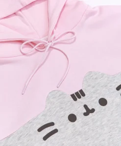 Pusheen Hoodies & Sweaters|Ladies>Relaxed-Fit Character Hoodie