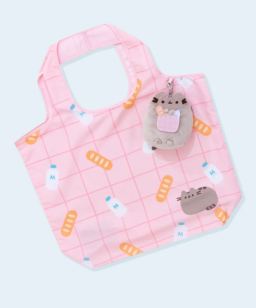 Pusheen Plush & Squisheens|Bags & Cases>Reusable Bag Keychain Plush