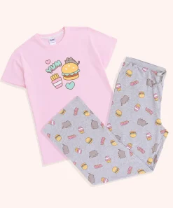 Pusheen Guys & Unisex|Lounge & Sleep>Snack Time Pajama Set