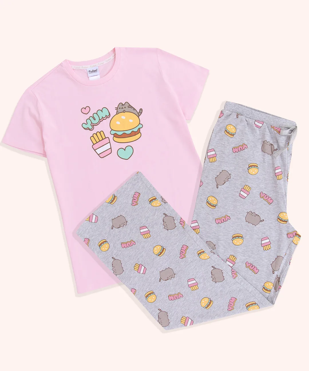Pusheen Guys & Unisex|Lounge & Sleep>Snack Time Pajama Set