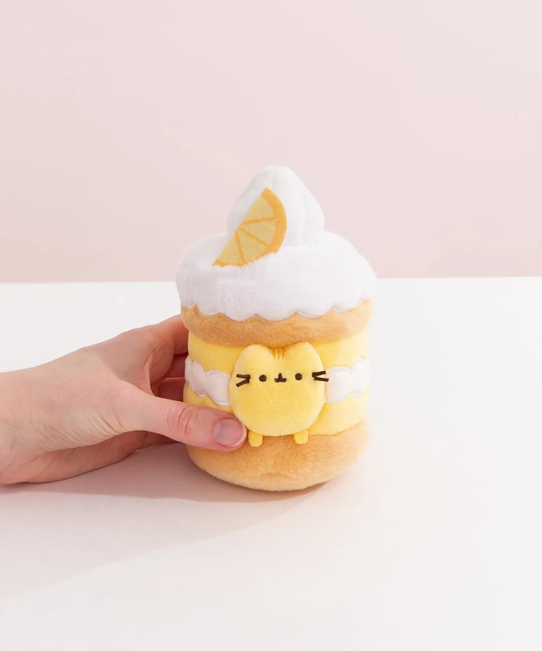 Pusheen Plush & Squisheens|Sweets>Sweets Lemon Cake Plush 2-pc Environment