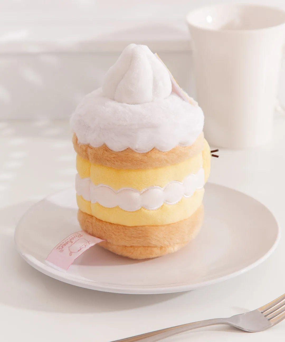 Pusheen Plush & Squisheens|Sweets>Sweets Lemon Cake Plush 2-pc Environment