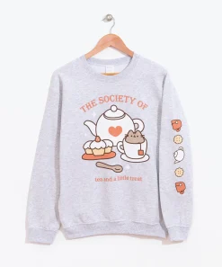 Pusheen Guys & Unisex|Hoodies & Sweaters>Tea Society Unisex Sweatshirt