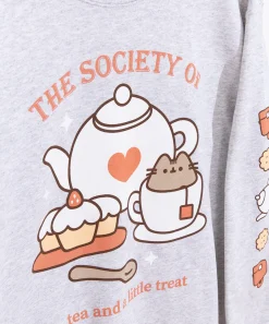 Pusheen Guys & Unisex|Hoodies & Sweaters>Tea Society Unisex Sweatshirt