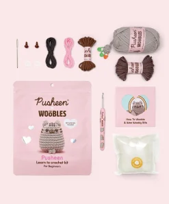 Pusheen Crafts & Games>x The Woobles Crochet Kit