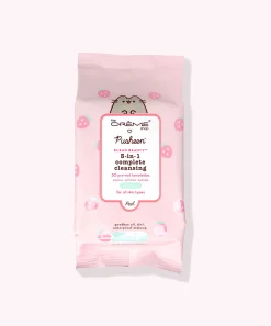Pusheen Beauty & Skincare|Bed & Bath>The Crème Shop x Cleansing Towelettes - 2-pack