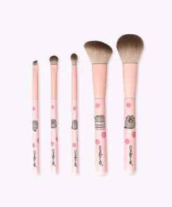Pusheen Bed & Bath|Beauty & Skincare>The Crème Shop x 5-pc Makeup Brush Set