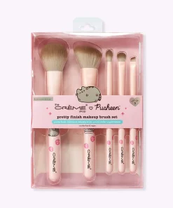 Pusheen Bed & Bath|Beauty & Skincare>The Crème Shop x 5-pc Makeup Brush Set