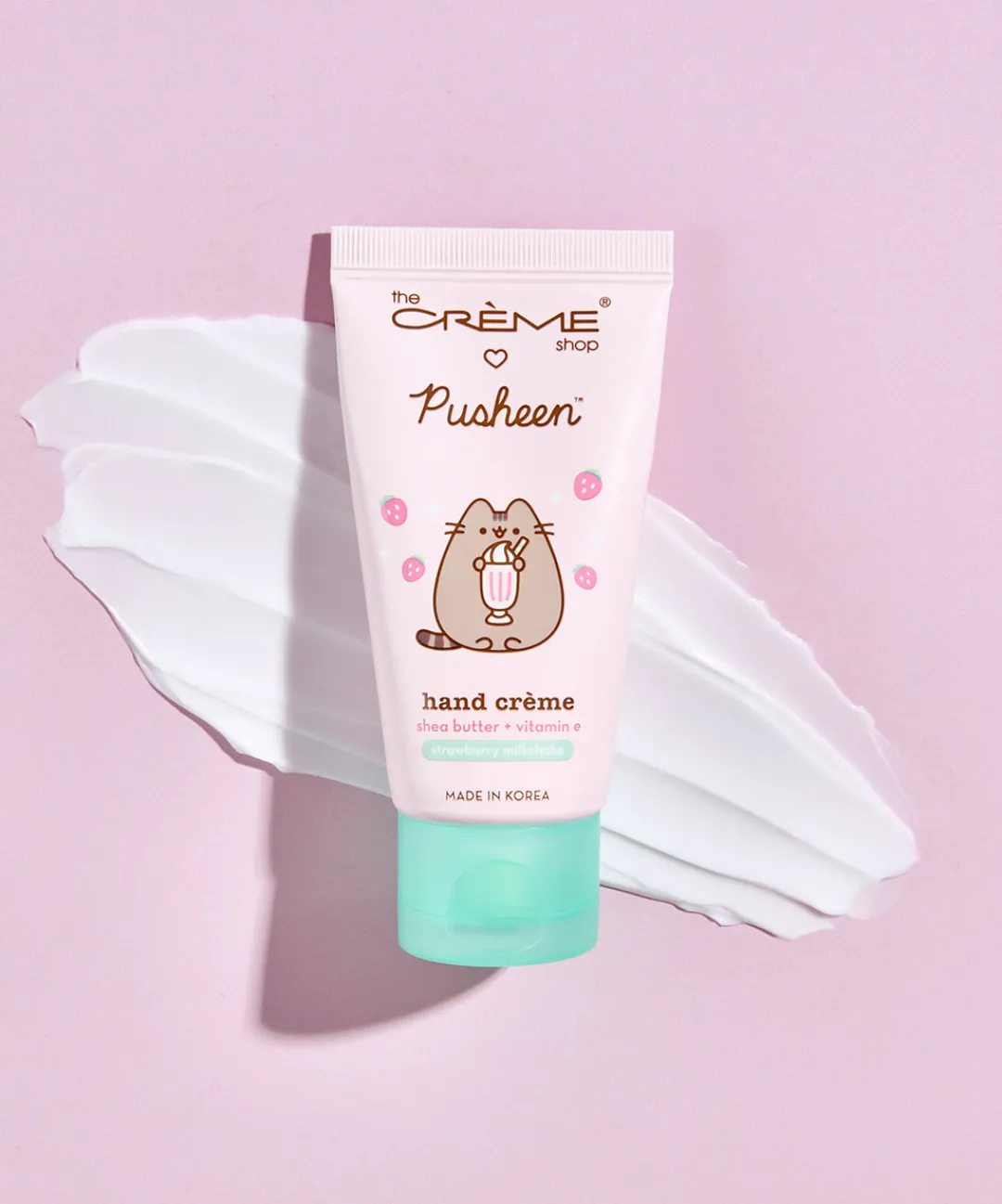 Pusheen Bed & Bath|Beauty & Skincare>The Crème Shop x Strawberry Milkshake Hand Crème
