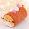 Pusheen Plush & Squisheens>Yule Log Plush